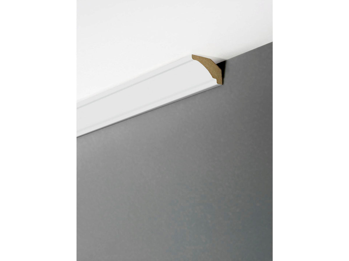 Maestro Plafondlijst 35x22 mm 270cm noble white ash 2 stuks
