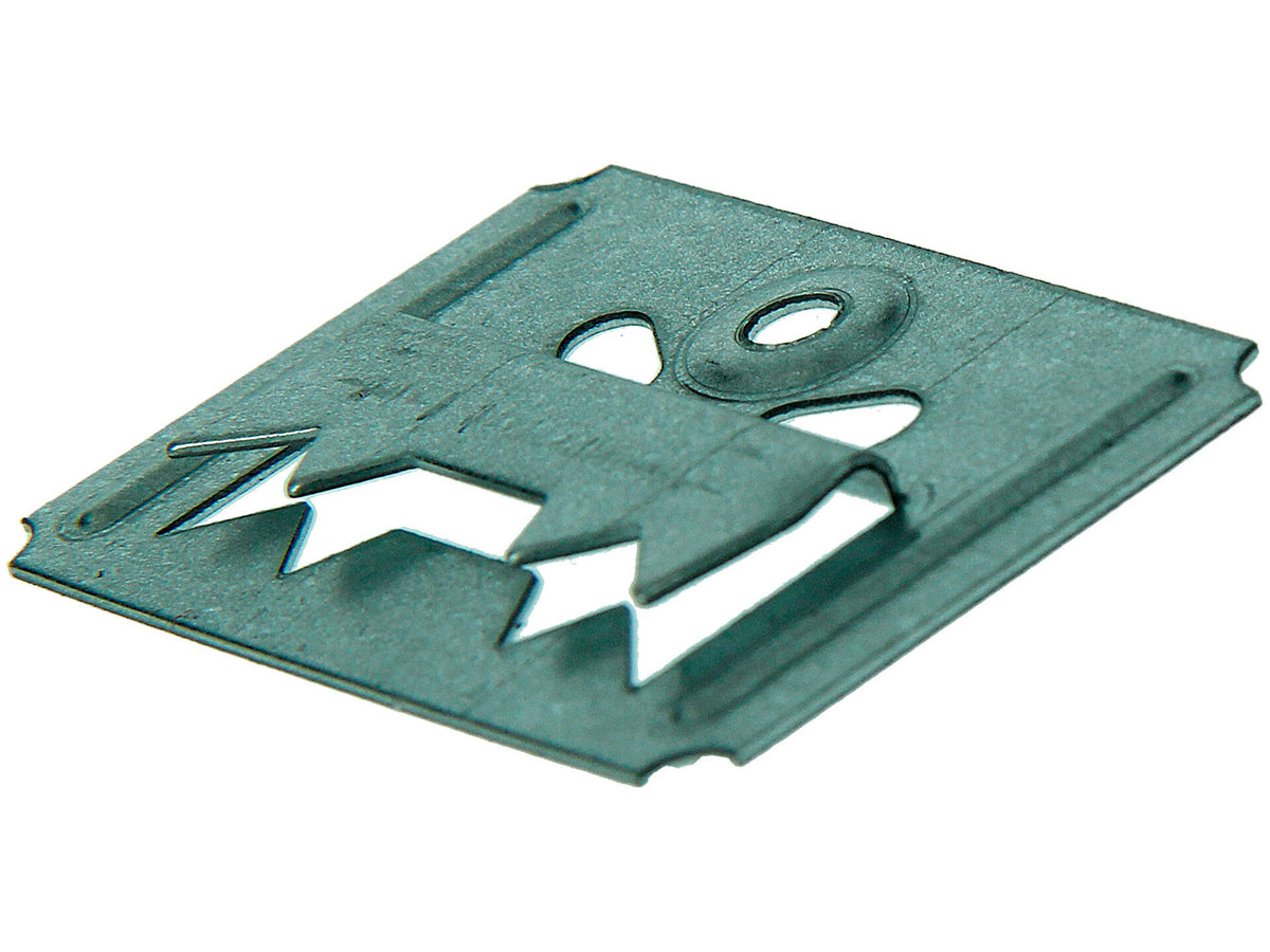 Planchetklem versterkt 2mm 100 stuks