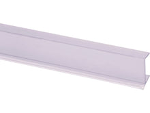 Plintprofiel keuken 20x9,5 mm 260cm transparant