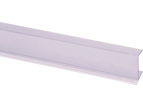 Plintprofiel keuken 20x9,5 mm 260cm transparant