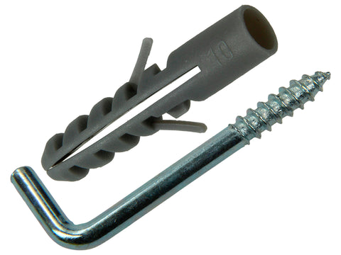 Mack Pluggen 10mm en schroefduim PE 6x60 mm 4 stuks