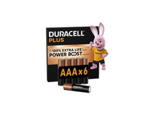 Duracell Plus PowerBoost batterij alkaline AAA 6 stuks