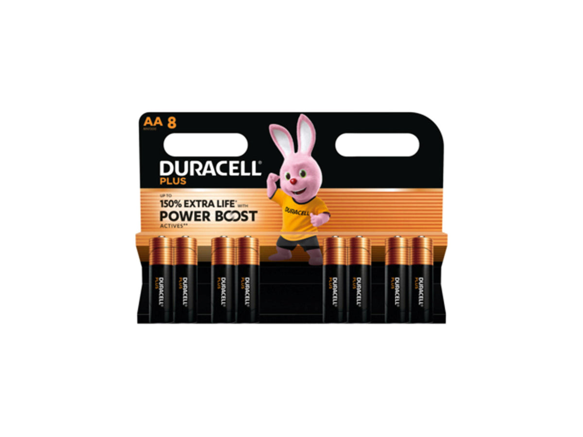 Duracell Plus PowerBoostr batterij alkaline AA 8 stuks