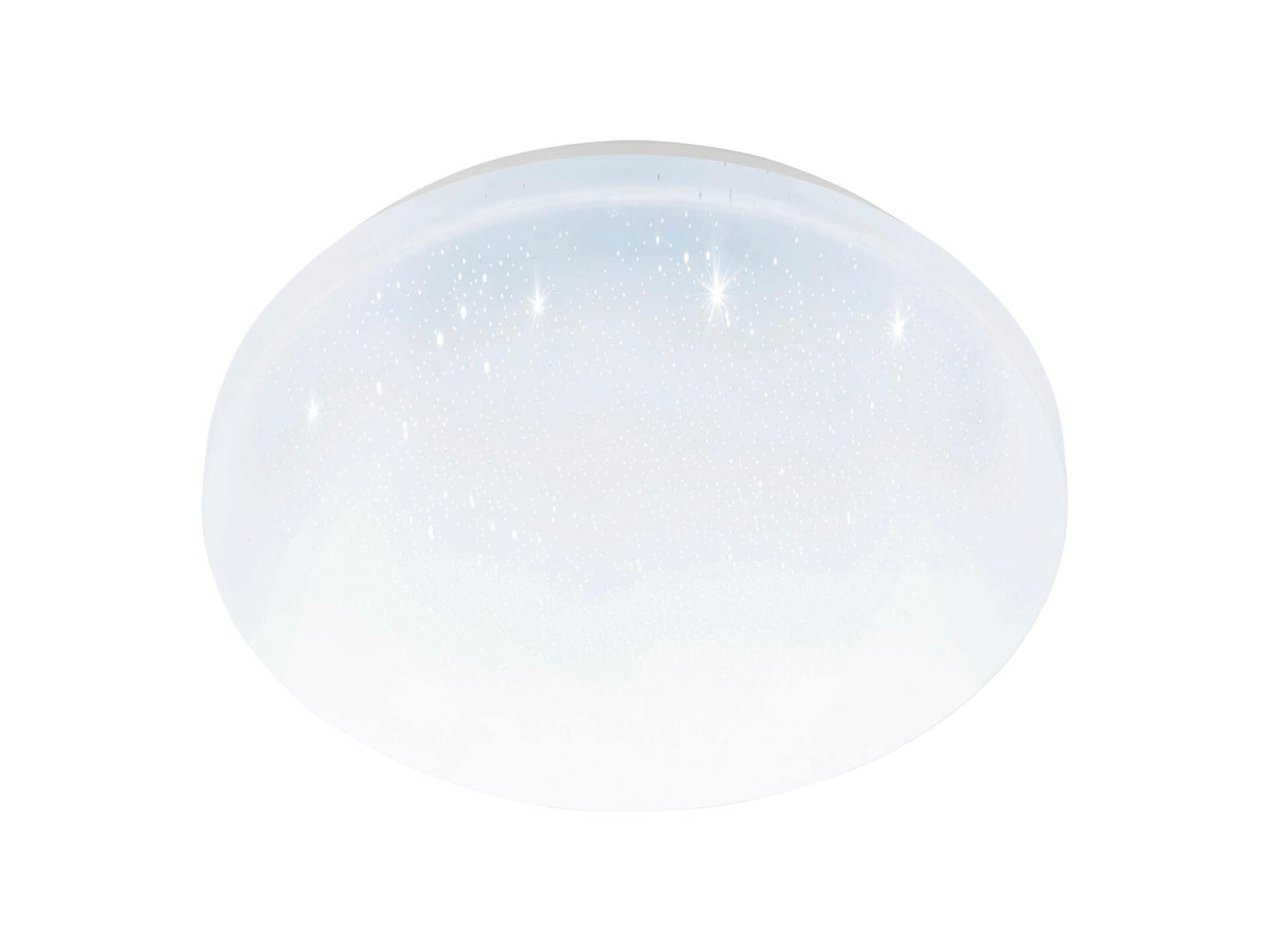 Eglo Pogliola-e LED plafondlamp 10W wit ster-effect