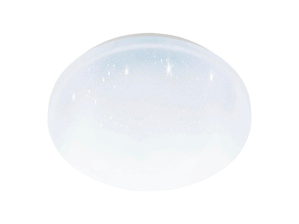 Eglo Pogliola-e plafonnier LED 10W blanc étoiles