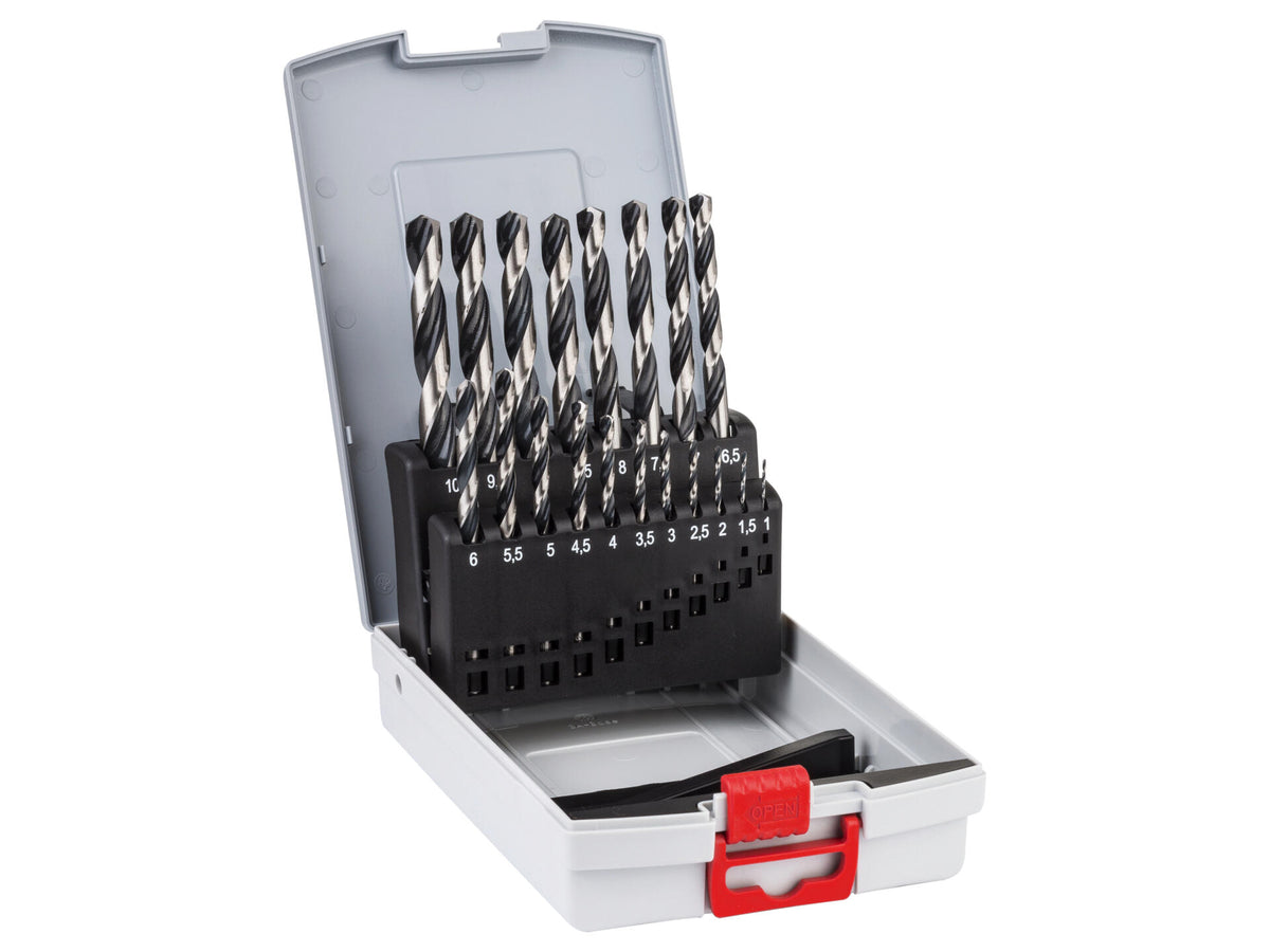 Bosch Professional PointTeQ metaalborenset HSS 1-10 mm 19-delig