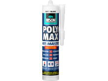 Bison Poly Max voegkit 280ml wit