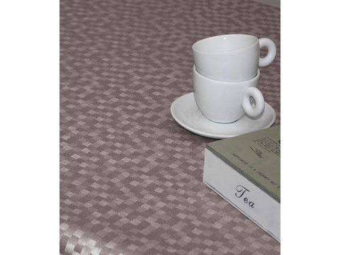 Polyline tafellaken 140cm dijon stone per lopende meter