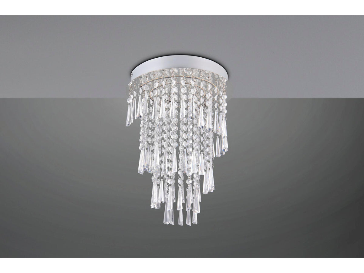 Reality Pomp LED plafondlamp 18W chroom