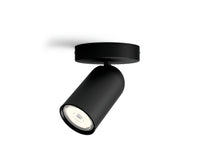 Philips Pongee spot mural GU10 max. 10W dimmable noir