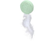 Flamingo Poppy jouet pour chat disque avec plumes 15cm disponible en 3 couleurs