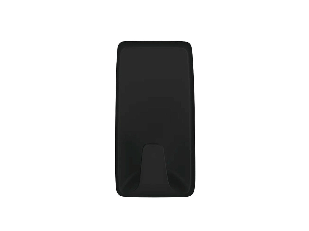 Tesa Powerstrips zelfklevende haak L rechthoekig 5,7cm 2kg zwart 2 stuks