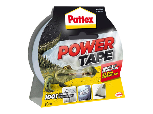 Pattex Powertape 10m x 50mm transparant