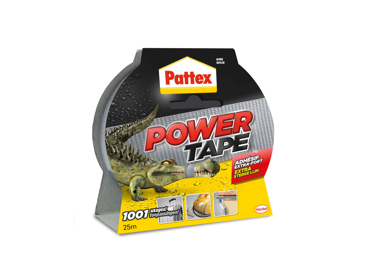 Pattex Powertape 25m x 50mm grijs
