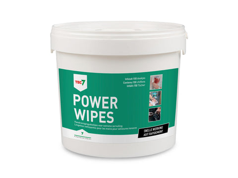 Tec7 Powerwipes reinigingsdoekjes 150 stuks