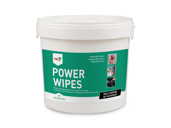 Tec7 Powerwipes reinigingsdoekjes 150 stuks