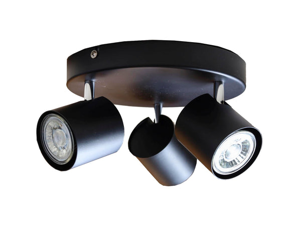 Prolight Prato spot de plafond LED GU10 3x3 W