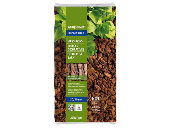 Agrofino Premium Decor sierschors 20-40 mm 60l pinus maritima