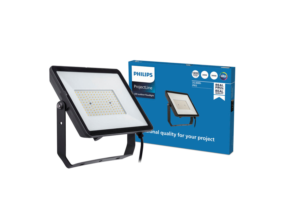 ProjectLine LED straler 200W zwart, schijnwerpers — SKU COLOS-1058004, EAN 8719514954489