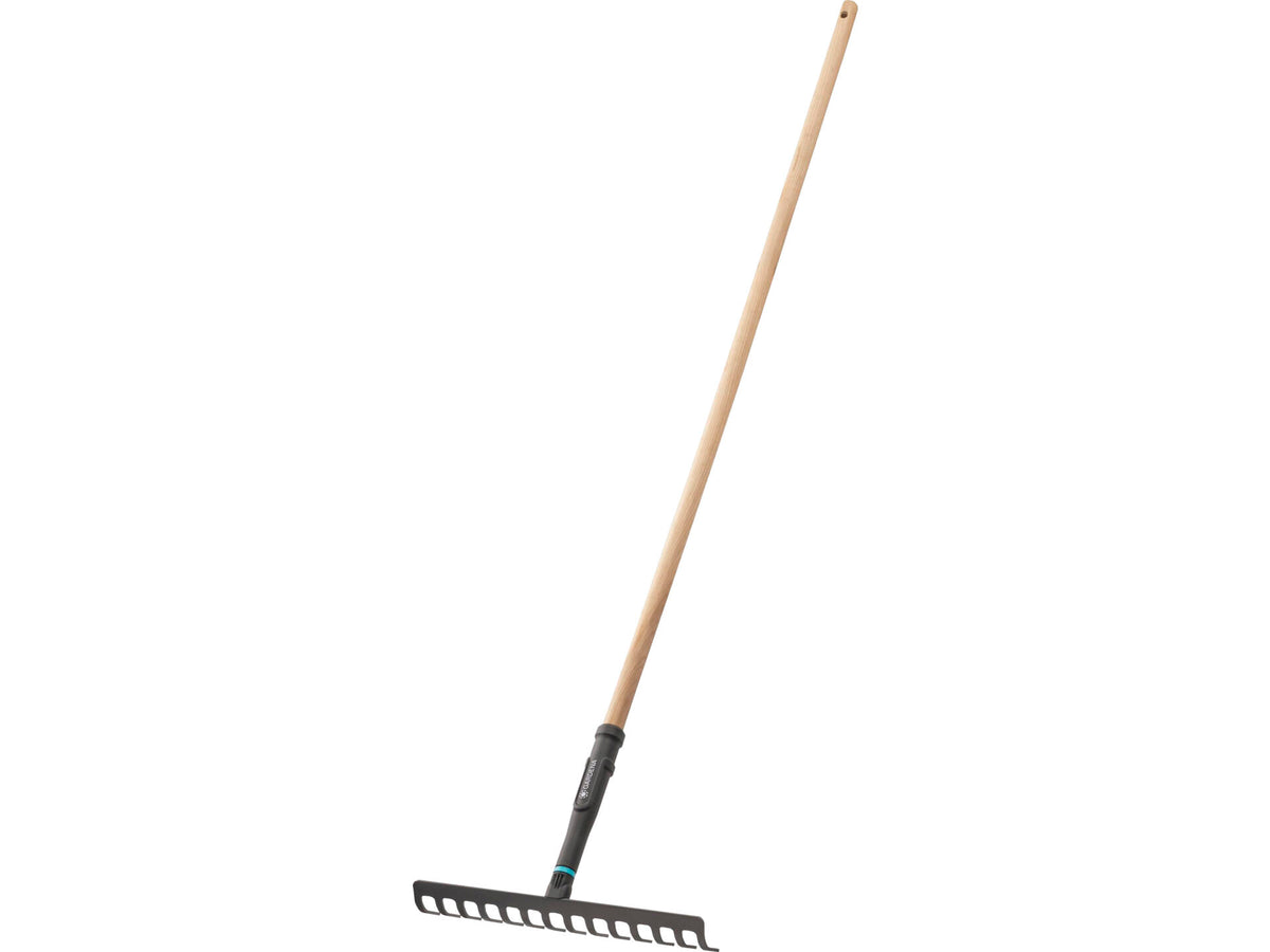 Gardena PureLine hark 36cm 14 tanden + steel 140cm
