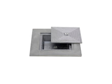 Putdeksel dubbel 60x60 cm aluminium