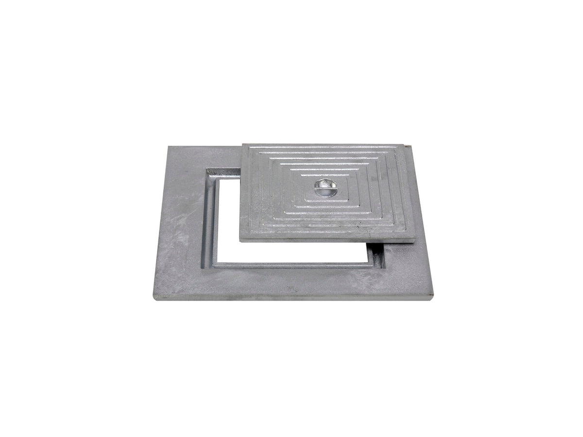 Putdeksel enkel 40x40 cm aluminium