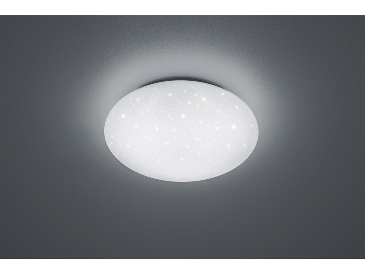 Trio Putz LED plafondlamp 15W sterreneffect wit