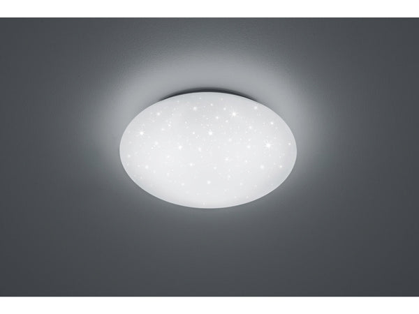 Trio Putz plafonnier LED 15W effet étoile blanc