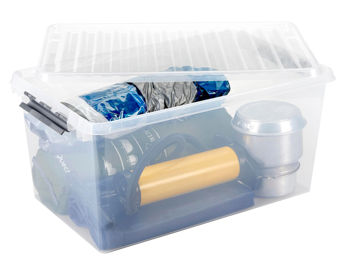 Sunware Q-line opbergbox 120l transparant