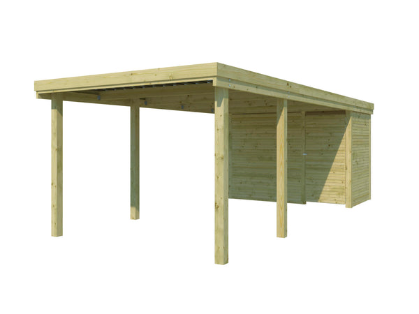 Woodlands QB Bremen carport 307x720 cm