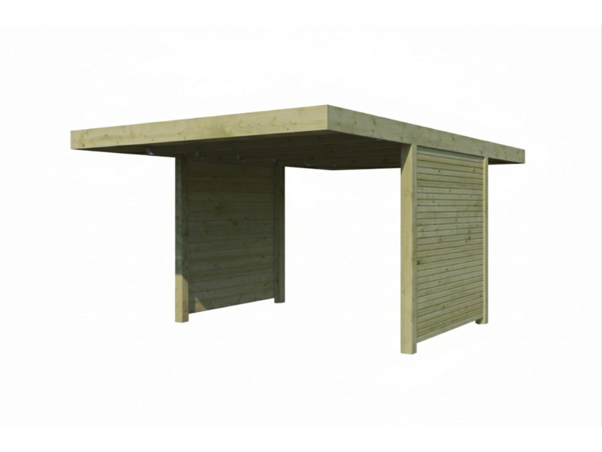Woodlands QB carport combi A 307x554 cm