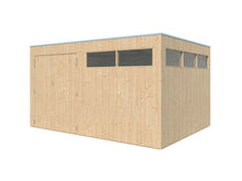 Woodlands QBV L abri de jardin en bois 399x298x220 cm chalet