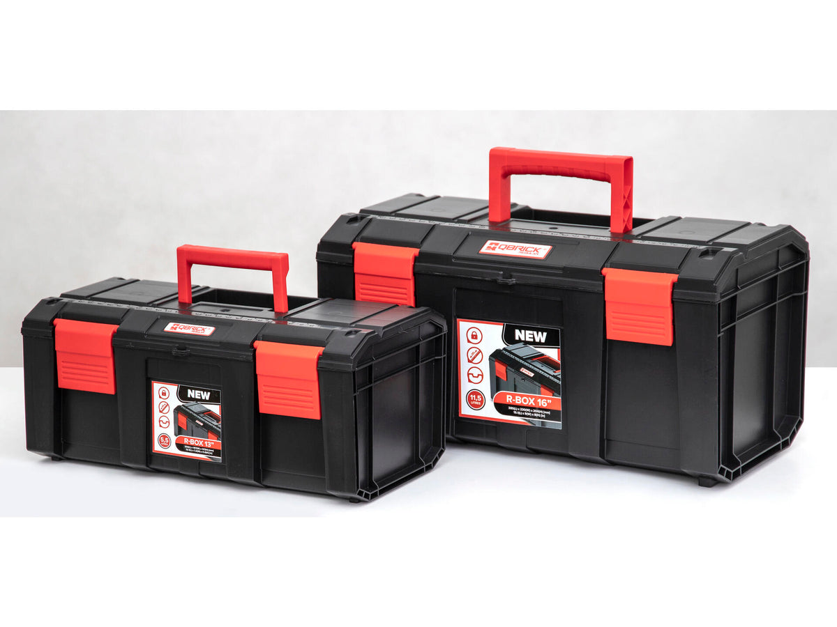 Qbrick Regular R-box gereedschapkoffer 2 stuks, gereedschapskoffers — SKU COLOS-952973, EAN 5901238254003