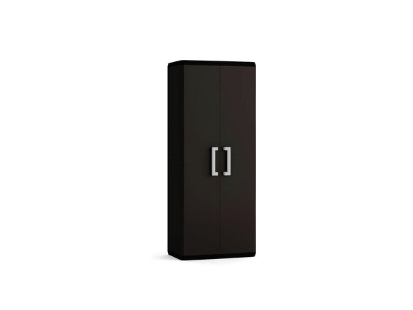 Keter Quadra opbergkast hoog 68x39x166 cm zwart