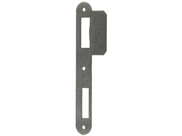 Yale Série 53 gâche plate inox G/D avec accessoires de fixation