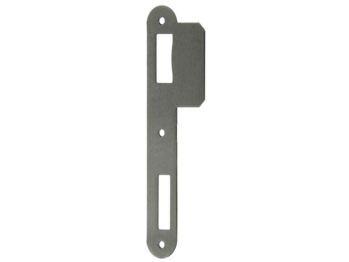 Yale Serie 90 sluitplaat vlak inox L/R met bevestigingstoebehoeren