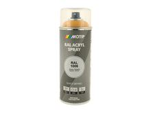 Motip RAL 1006 acryl lakspray hoogglans 0,4l maisgeel