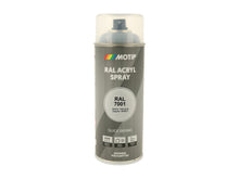 Motip RAL 7001 acryl lakspray hoogglans 0,4l zilvergrijs