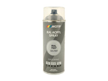 Motip RAL 7037 laque acrylique en spray brillant 0,4l gris poussière