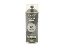 Motip RAL 7043 acryl lakspray hoogglans 0,4l verkeersgrijs