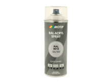 Motip RAL 9010 acryl lakspray hoogglans 0,4l zuiver wit