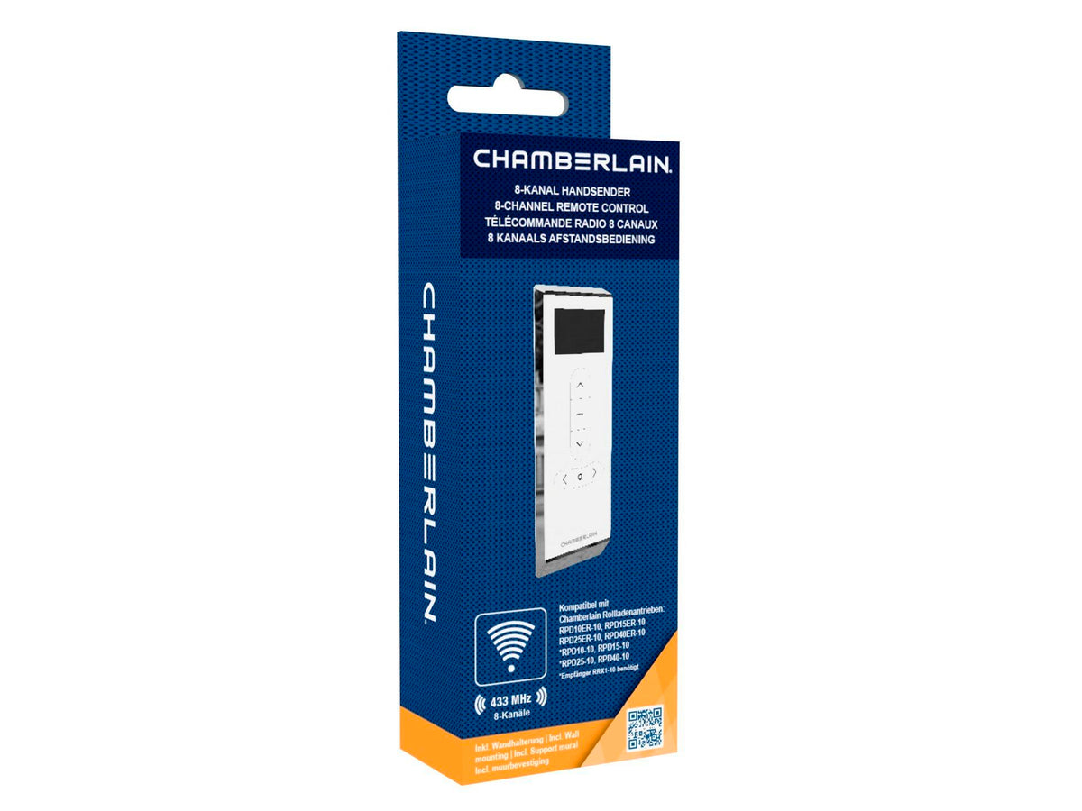 Chamberlain RTX8P-10 afstandsbediening met 8 kanalen