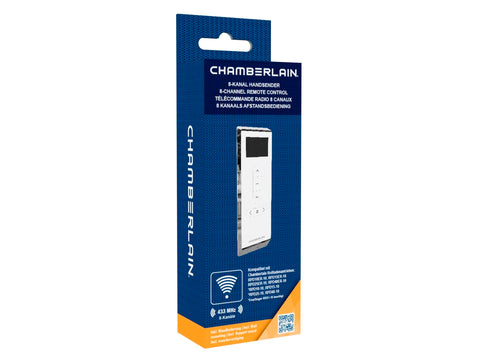 Chamberlain RTX8P-10 afstandsbediening met 8 kanalen