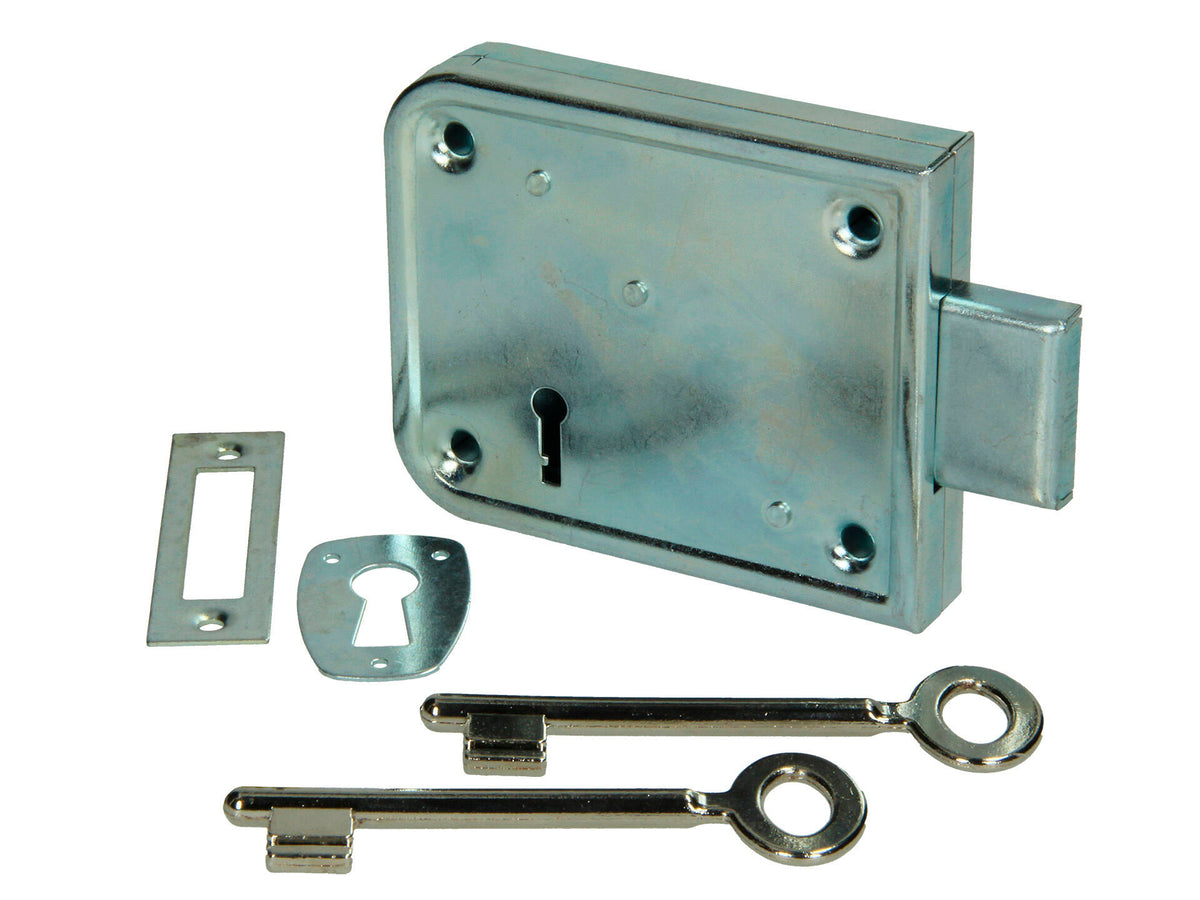 Yale Oplegkelderslot verzinkt 70mm L/R