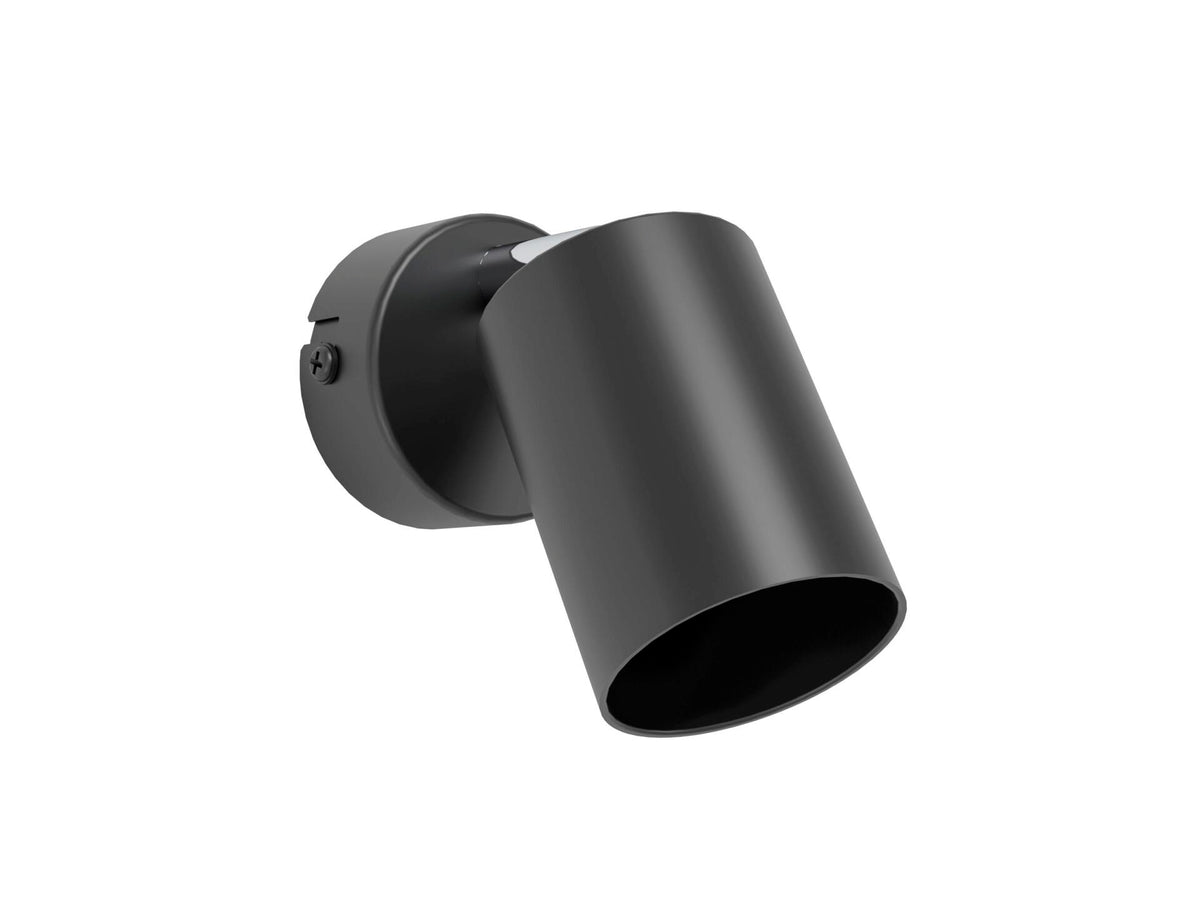 Eglo Reciso-E LED muur- en plafondspot GU10 5W zwart