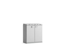 Keter Recyclo Premium opbergkast 87x45x101,2 cm lichtgrijs