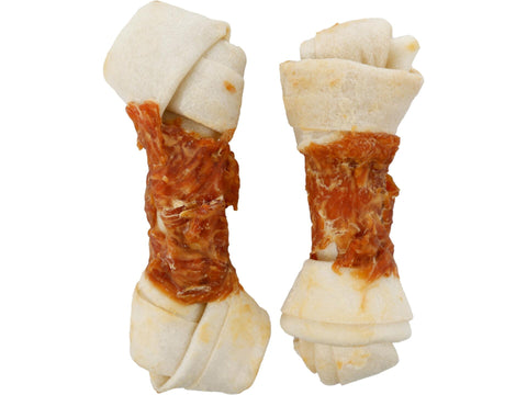 Flamingo R'hide geknoopt been hondensnack kip 11cm 2 stuks