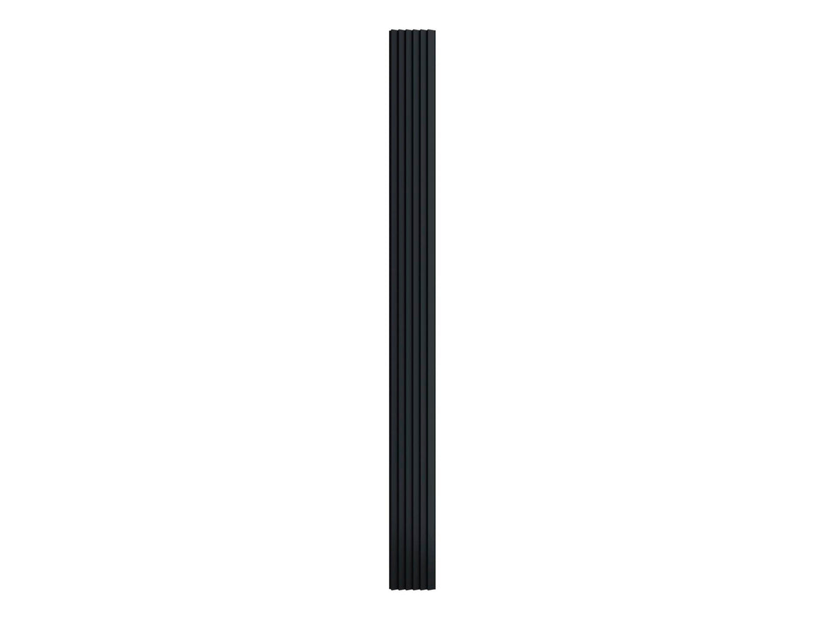 Riff wandpaneel 277x20,5 cm 0,568m² mat zwart