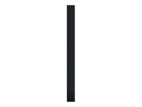 Riff wandpaneel 277x20,5 cm 0,568m² mat zwart