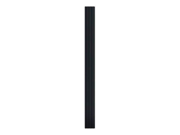 Riff wandpaneel 277x20,5 cm 0,568m² mat zwart
